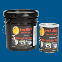 Pond shield 3 gallon kit competition blue