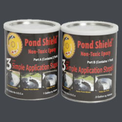 Pond shield 1.5 gallon kit black