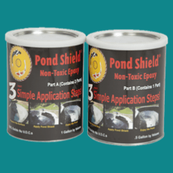 Pond shield 1.5 gallon kit delta blue