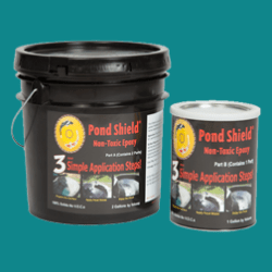 Pond shield 3 gallon kit delta blue