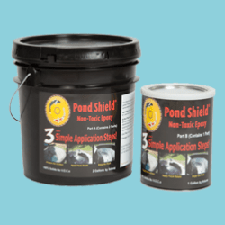 Pond shield 3 gallon kit sky blue