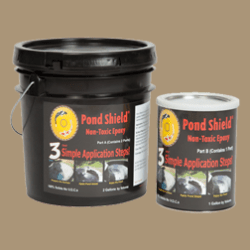 Pond shield 3 gallon kit tan