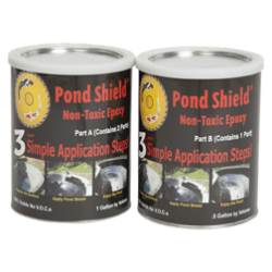 Pond shield 1.5 gallon kit white