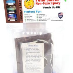 pond shield touch up kit chocolate brown