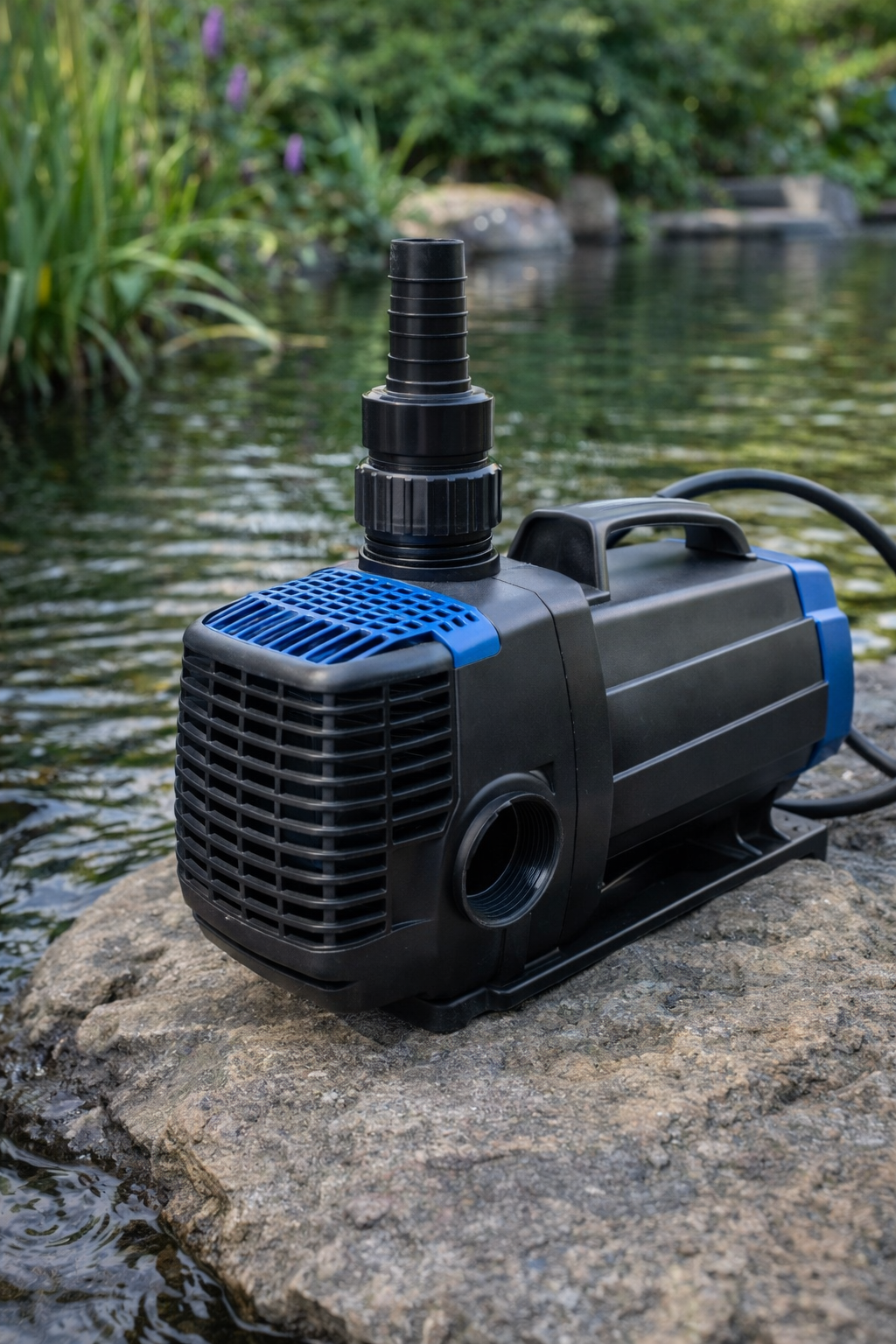 Submersible pond pump